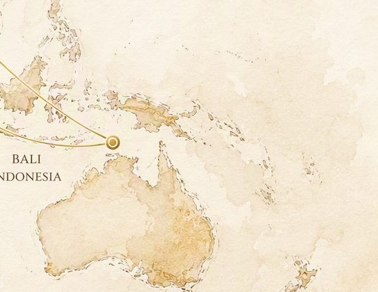 The South Pacific map — Travel Intelligence Office destinations